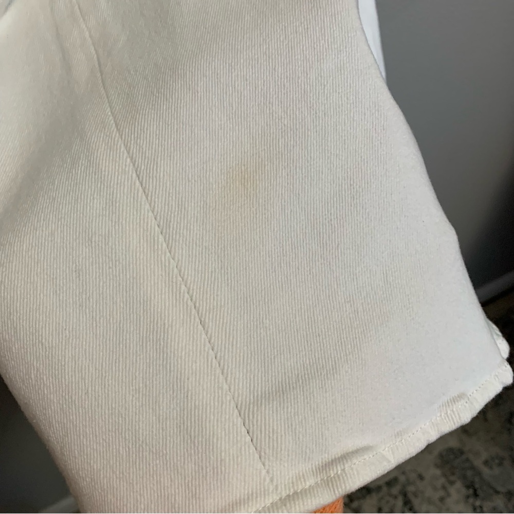 Lulus XL Merima White Denim Wrap Mini Dress NWOT Summer Vacation Casual - Picture 10 of 17